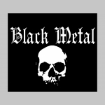 Black Metal čierne trenírky BOXER s tlačeným logom,  top kvalita 95%bavlna 5%elastan
